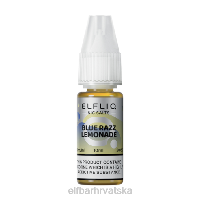 Elf Bar 1500 - ELFBAR elfliq blue razz limunada nikakve soli - 10 ml-10 mg/ml 8D4H217
