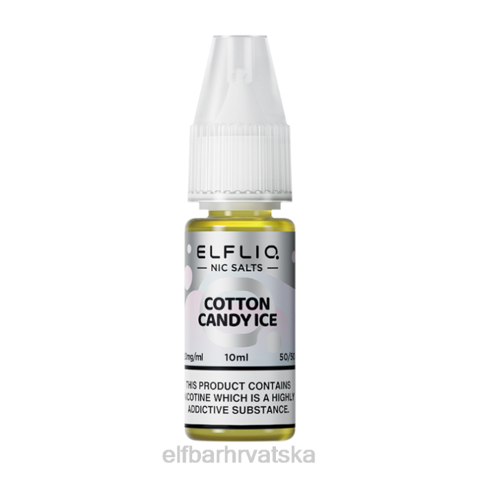 Elf Bar 5000 - ELFBAR elfliq šećerna vuna ledene soli - 10 ml-10 mg/ml 8D4H213