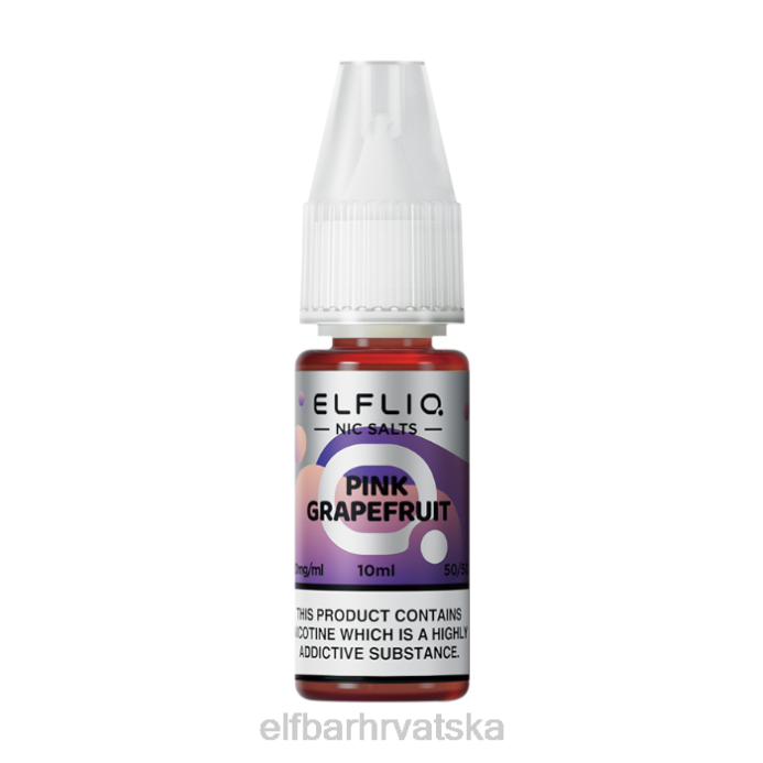 Elf Bar 5000 - ELFBAR elfliq ružičasti grejp nikakve soli - 10 ml-20 mg/ml 8D4H203