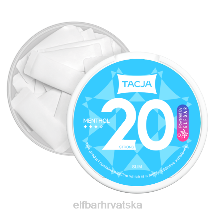 Elf Bar 5000 - ELFBAR tacja nikotinska vrećica - mentol - 1pk-20mg/g 8D4H223