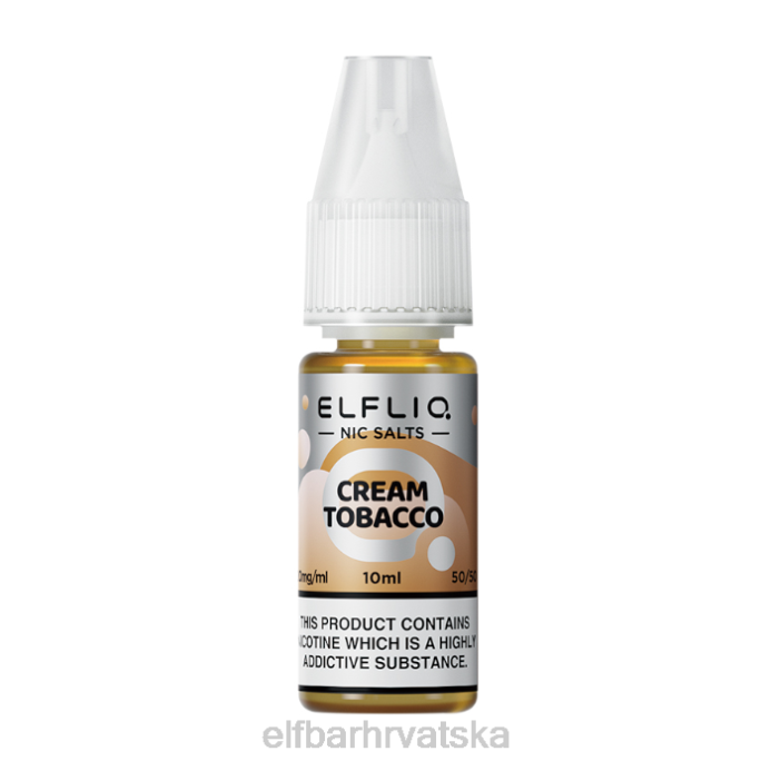 Elf Bar Hrvatska - ELFBAR elfliq krema duhanske soli -10ml-20 mg/ml 8D4H212