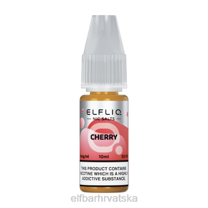 Elf Bar Punjenje - ELFBAR elfliq nic soli - višnja - 10ml-10 mg/ml 8D4H199