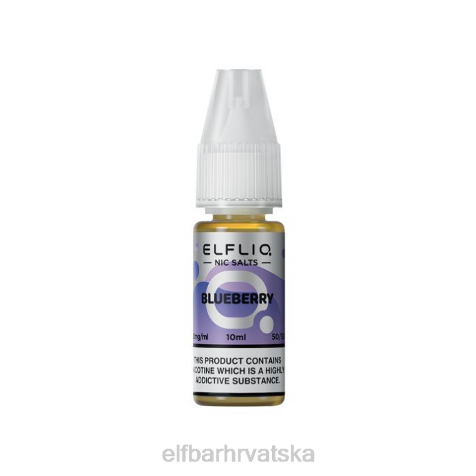 Elf Bar T600 - ELFBAR elfliq borovnica nic soli - 10ml-10 mg/ml 8D4H215