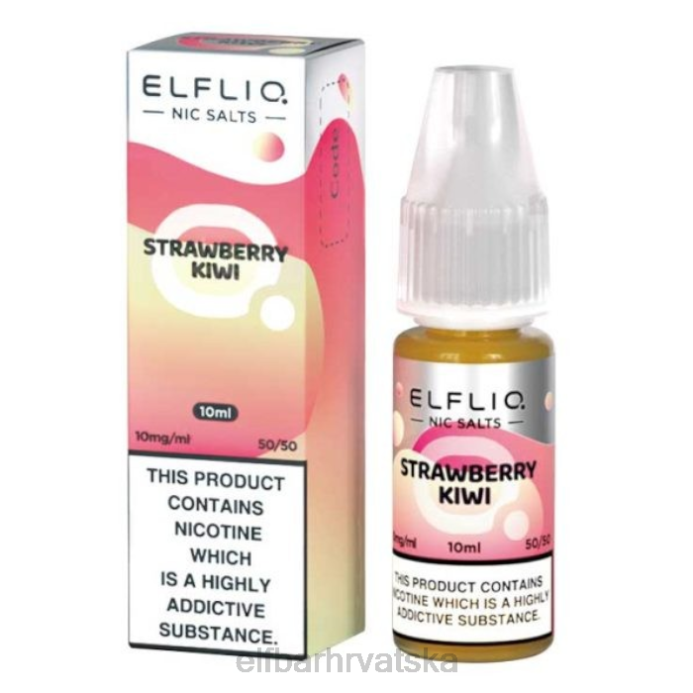 Elf Bar Tisak - ELFBAR elfliq nic soli - jagoda kivi - 10 ml-10 mg/ml 8D4H180