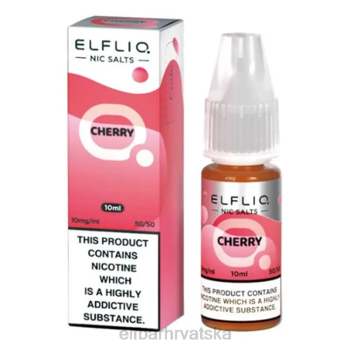 Elf Bar Tisak - ELFBAR elfliq nic soli - višnja - 10ml-20 mg/ml 8D4H200