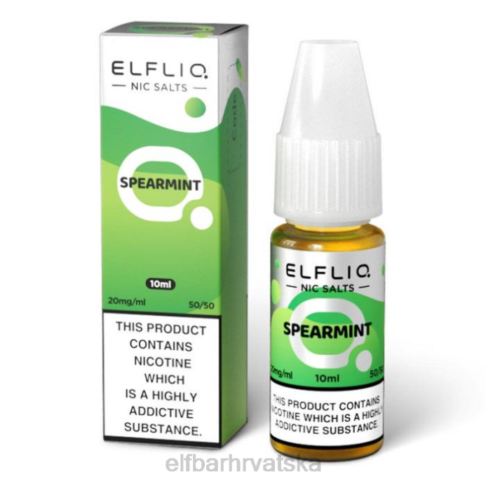 Elf Bar Vape - ELFBAR elfliq zelene metvice - 10ml-5mg 8D4H206