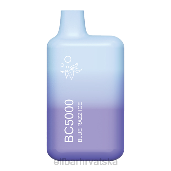 Elf Bar 5000 - ELFBAR blue razz ice eb bc5000 potrošač - pojedinačno - 40mg 8D4H243