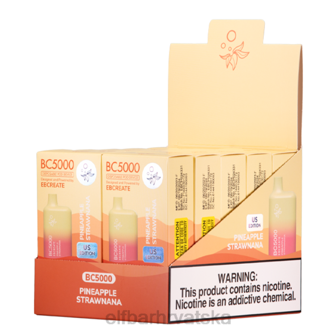Elf Bar Pods - ELFBAR ananas strawnana bc5000 potrošač - pojedinačni 8D4H248