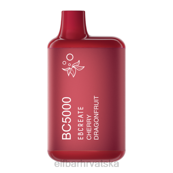 Elf Bar Tisak - ELFBAR cherry dragonfruit ebcreate bc5000 termalno izdanje za potrošače - 50 mg - pojedinačno 8D4H300