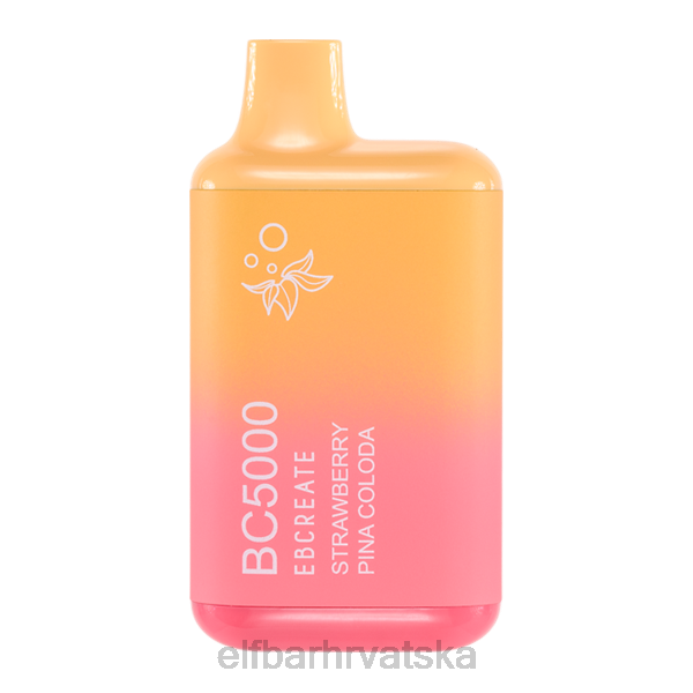 Elf Bar Vape - ELFBAR jagoda pina colada bc5000 potrošač - jednostruka 8D4H276