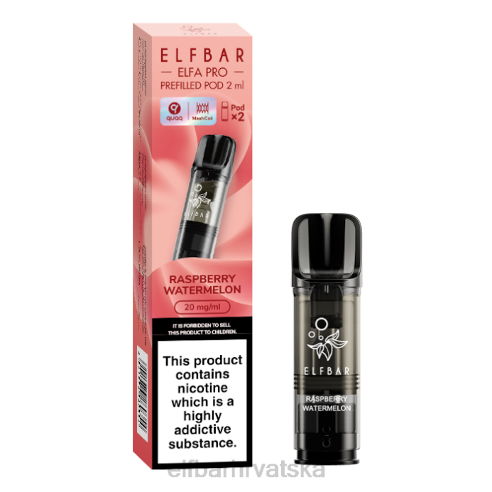 Elf Bar 1500 - ELFBAR elfa pro napunjene mahune - 20 mg - 2 kom 8D4H97 borovnica cloudd