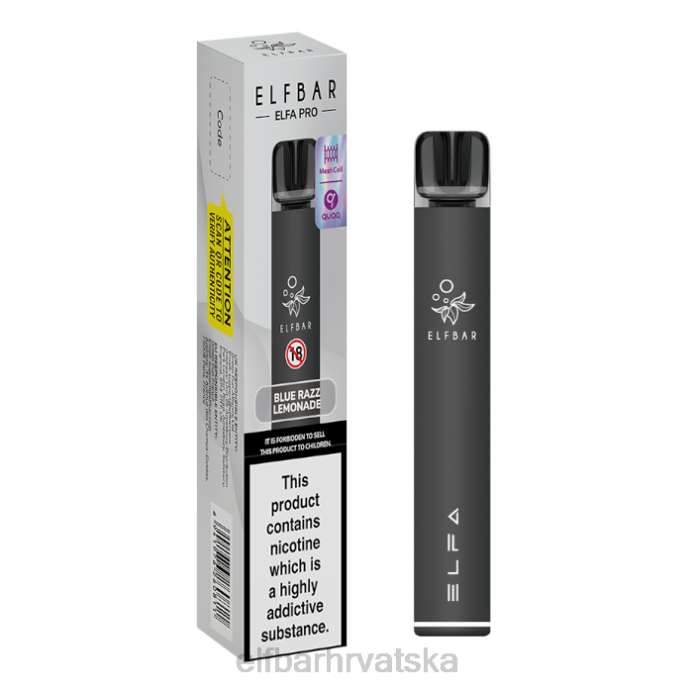 Elf Bar 1500 - ELFBAR elfa pro pod kit - punjiva 8D4H77 twilight cijan + spearmint unaprijed napunjena mahuna