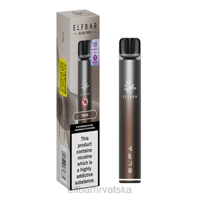 Elf Bar 1500 - ELFBAR elfa pro pod kit - punjiva 8D4H77 twilight cijan + spearmint unaprijed napunjena mahuna