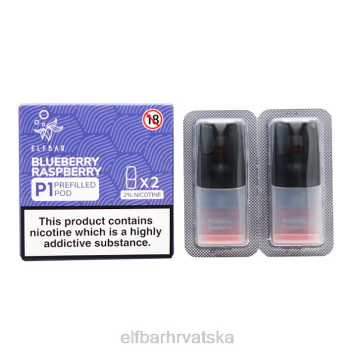Elf Bar 1500 - ELFBAR mate 500 p1 napunjene mahune - 20 mg (2 pakiranja) sakura metvice 8D4H167