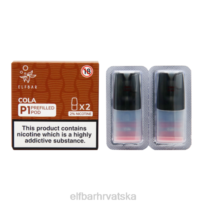 Elf Bar 1500 - ELFBAR mate 500 p1 napunjene mahune - 20 mg (2 pakiranja) sakura metvice 8D4H167