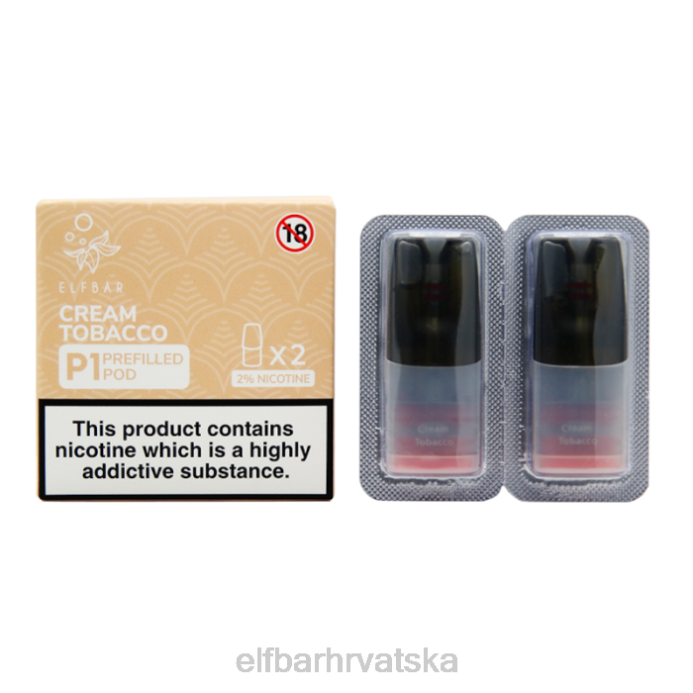 Elf Bar 1500 - ELFBAR mate 500 p1 napunjene mahune - 20 mg (2 pakiranja) sakura metvice 8D4H167