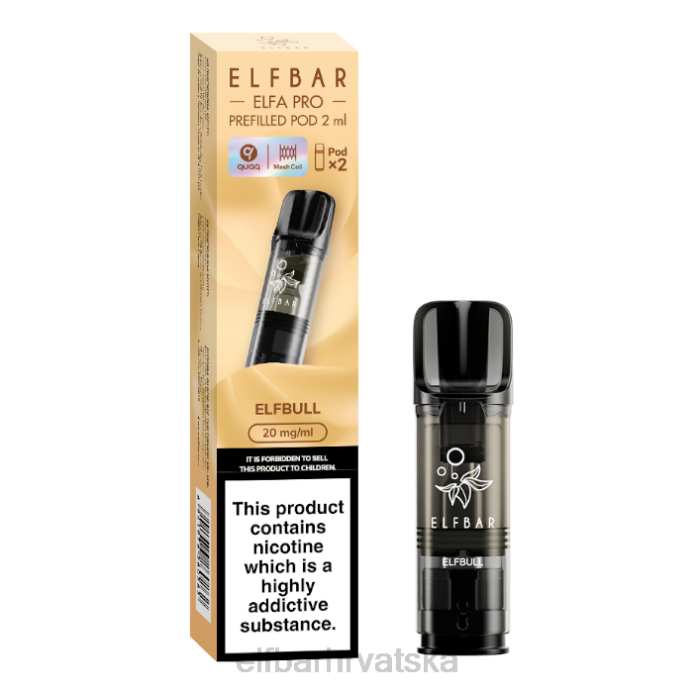 Elf Bar Okusi - ELFBAR elfa pro napunjene mahune - 20 mg - 2 kom 8D4H101 vilenjak turbo