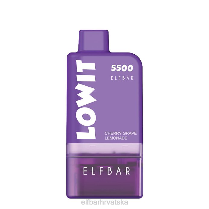 Elf Bar Tisak - ELFBAR prethodno napunjena mahuna kit lowit 5500 2%nic 8D4H430 grožđe