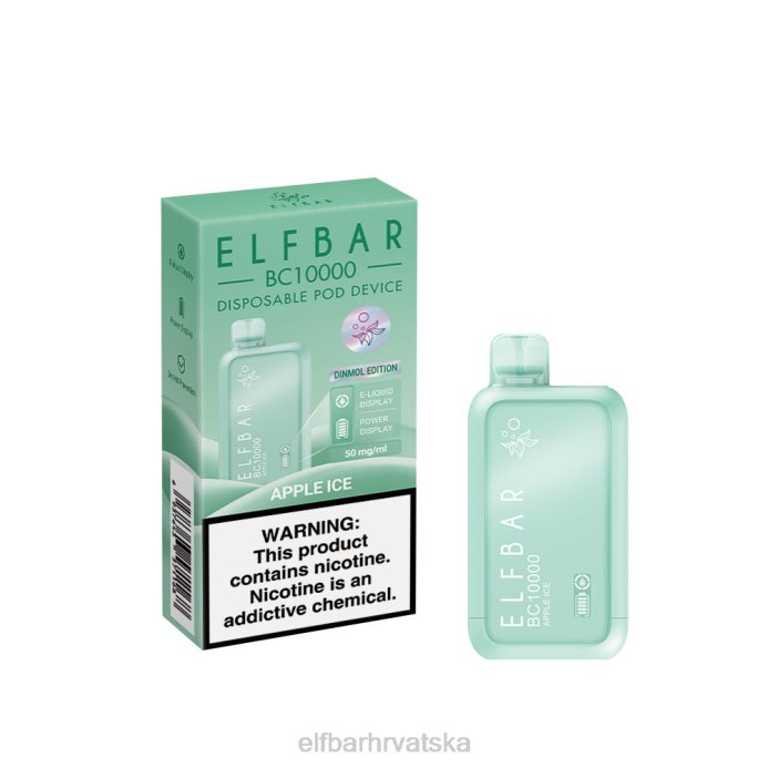 Elf Bar 5000 - ELFBAR najbolji okus jednokratne vape serije bc10000 ice 8D4H303 plavi razz led