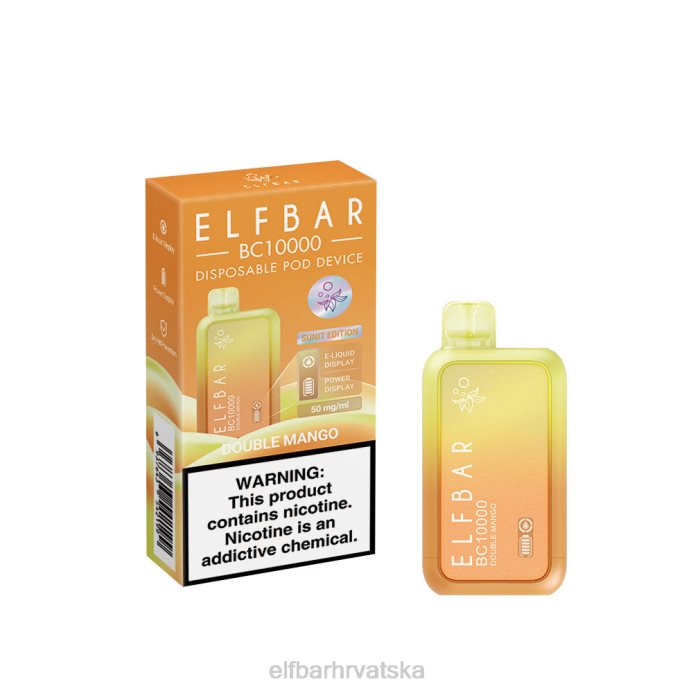 Elf Bar 5000 - ELFBAR najbolji okus jednokratni vape bc10000 najbolja prodaja 8D4H313 dupli mango