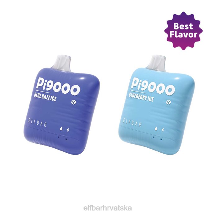 Elf Bar 5000 - ELFBAR pi9000 okus za jednokratnu vape veliku prodaju 8D4H423 plavi razz