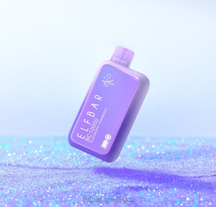 Elf Bar 5000 Hrvatska - ELFBAR BC10000 jednokratno vape sunit izdanje 8D4H484 blackberrt brusnica