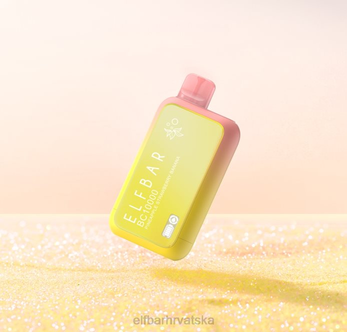 Elf Bar Hrvatska - ELFBAR BC10000 jednokratno vape sunit izdanje 8D4H482 ananas jagoda banana