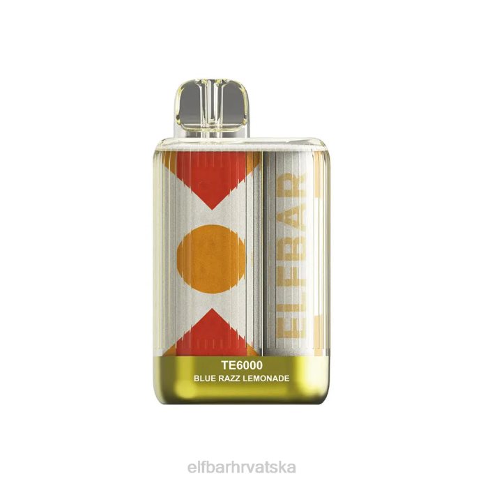 Elf Bar Hrvatska - ELFBAR jednokratni vape te6000 puffs 8D4H392 plava razz limunada