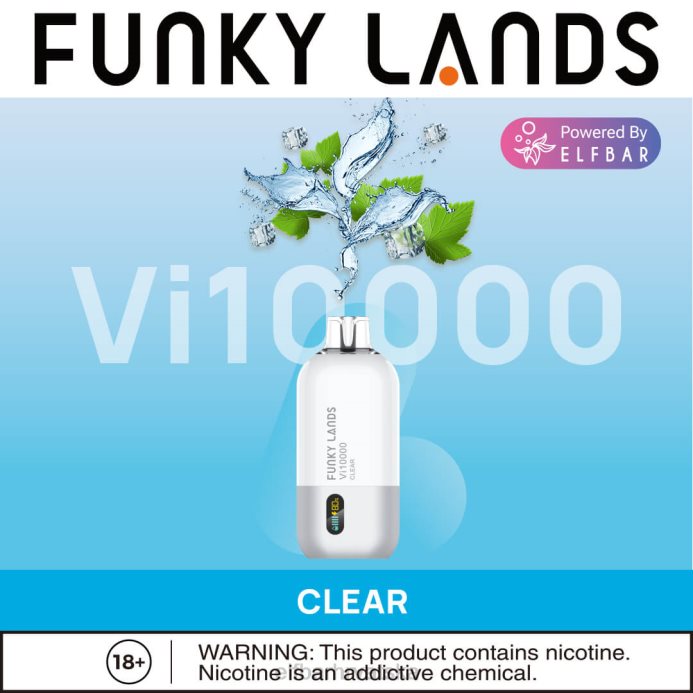 Elf Bar Okusi - ELFBAR funky lands jednokratni vape vi10000 dimova 8D4H471 jasan