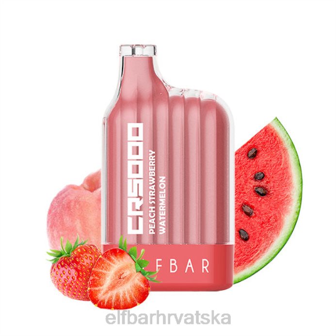 Elf Bar Pods - ELFBAR cr5000 jednokratni vape 5000 puffs 8D4H328 brusnica grožđa