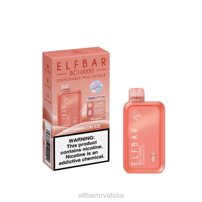 Elf Bar Pods - ELFBAR jednokratni vape novi bc10000 10000puffs 8D4H358 led od lubenice