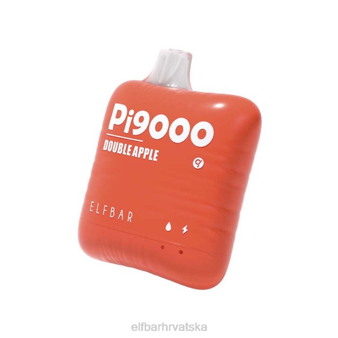 Elf Bar Pods - ELFBAR pi9000 jednokratni vape 9000 udaha 8D4H408 dupla jabuka