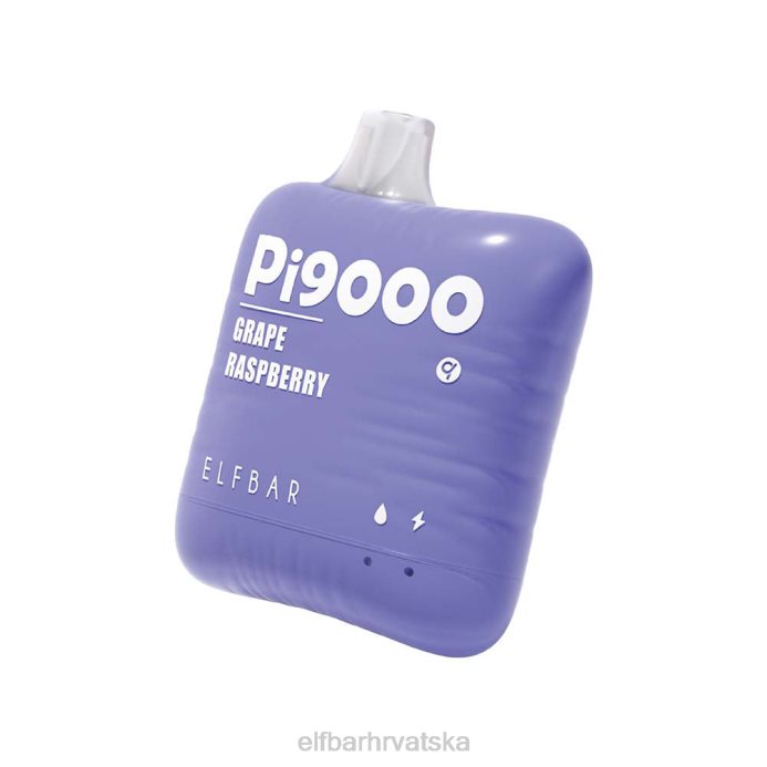 Elf Bar Pods - ELFBAR pi9000 jednokratni vape 9000 udaha 8D4H408 dupla jabuka