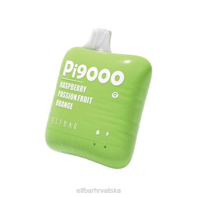 Elf Bar Punjenje - ELFBAR pi9000 jednokratni vape 9000 udaha 8D4H419 malina marakuja naranča